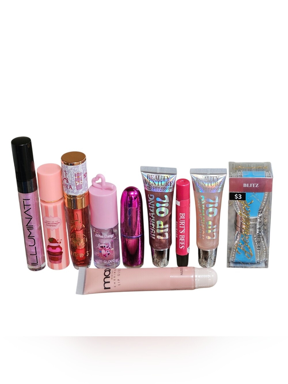 Lip Gloss Oil Lot Yara Burts Bees Siyiping Illuminati Makeup Revolution Lipstick